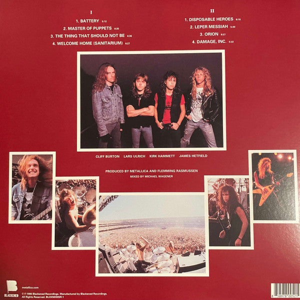 Metallica – Master Of Puppets