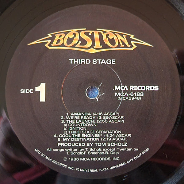 Boston - Third Stage - Used VG+