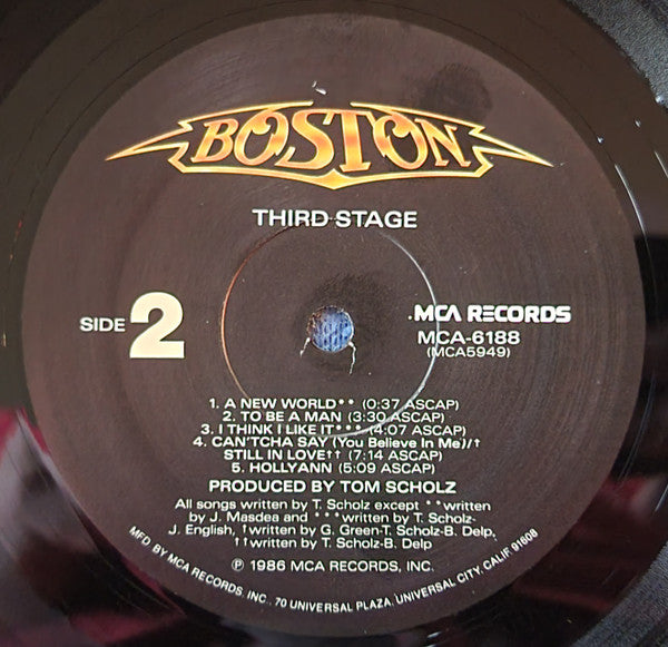 Boston - Third Stage - Used VG+