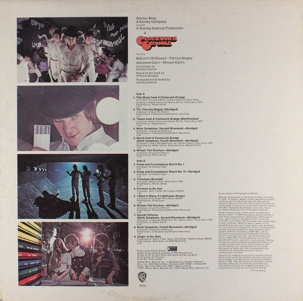 Various - Stanley Kubrick's A Clockwork Orange - Used VG+