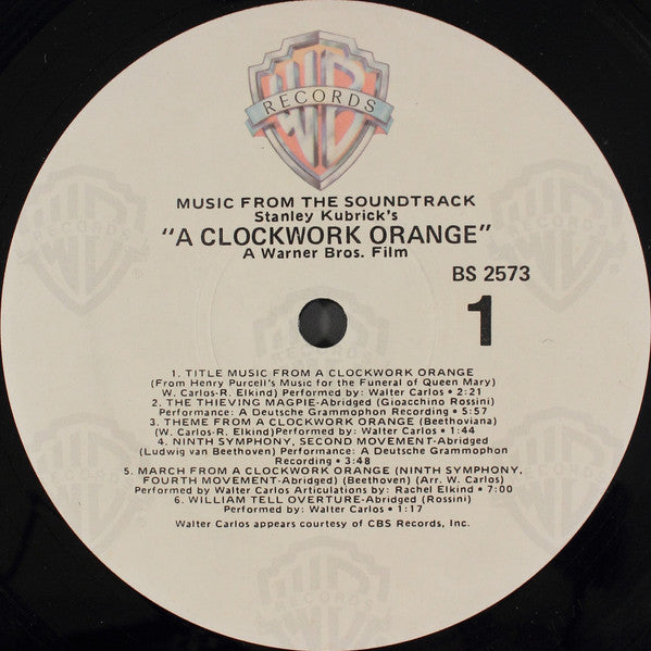 Various - Stanley Kubrick's A Clockwork Orange - Used VG+
