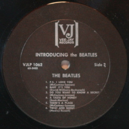 The Beatles – Introducing... The Beatles - Used Unofficial