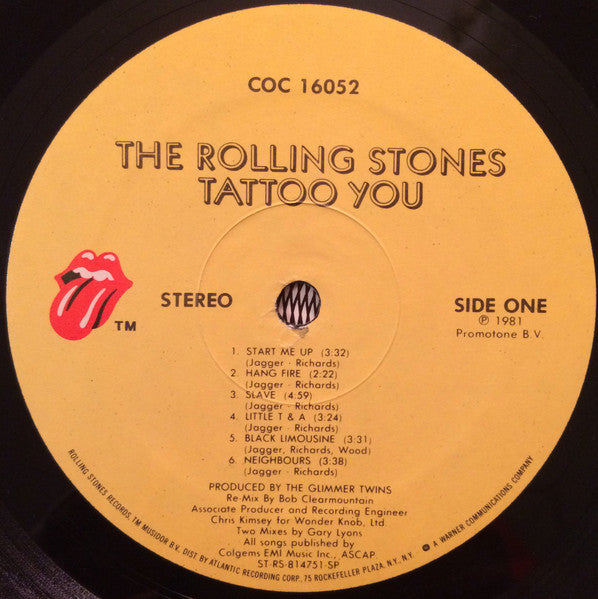 Rolling Stones - Tattoo You - Used