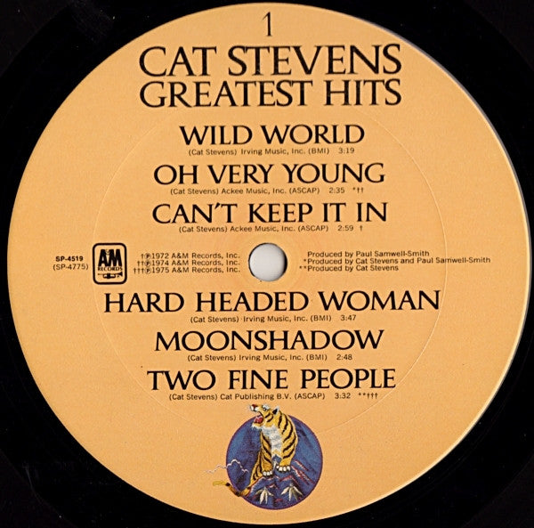 Cat Stevens – Greatest Hits - Used VG+