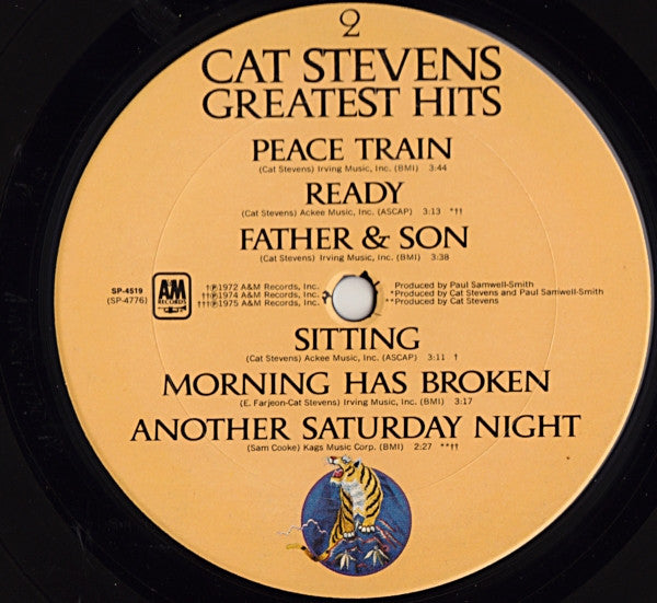 Cat Stevens – Greatest Hits - Used VG+