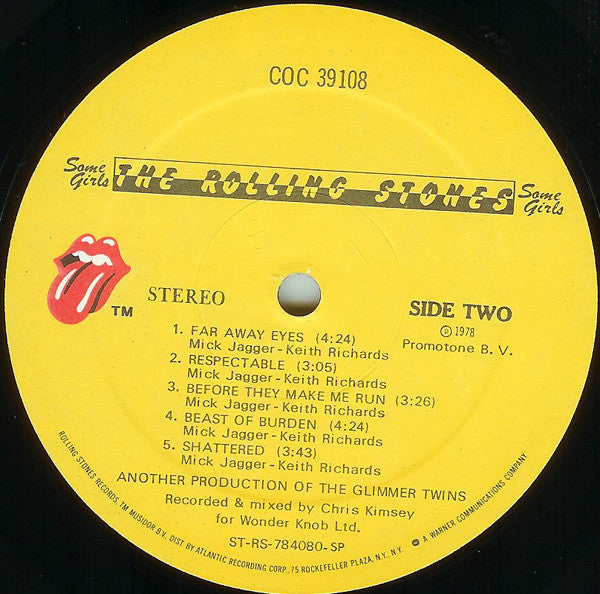 The Rolling Stones – Some Girls - Used