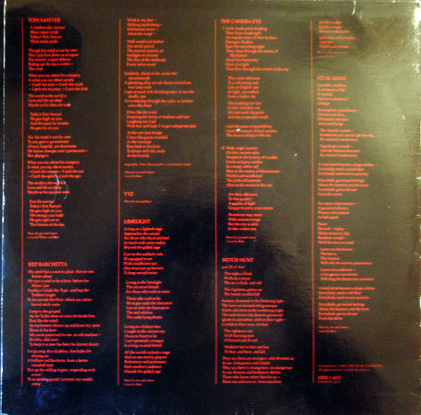 Rush – Moving Pictures - Used VG+