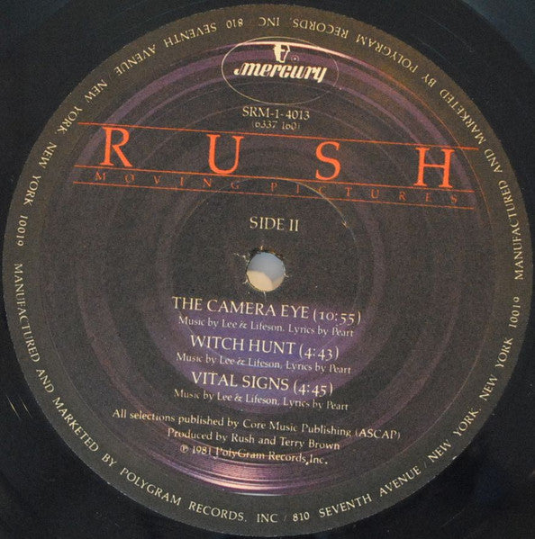 Rush – Moving Pictures - Used VG+
