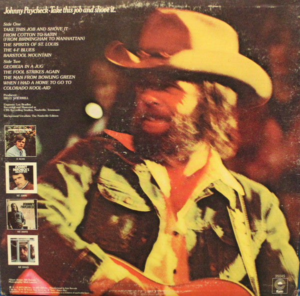 Johnny Paycheck – Take This Job And Shove It - Used VG+