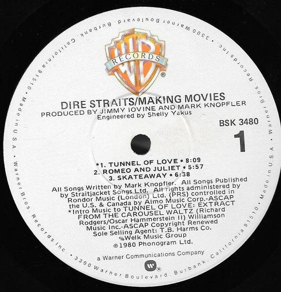 Dire Straits - Making Movies - Used VG+
