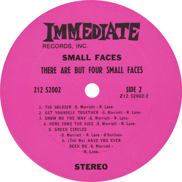 Small Faces – There Are But Four Small Faces - Used VG+