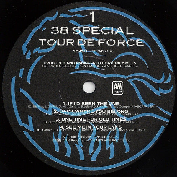 38 Special – Tour De Force - Used VG+