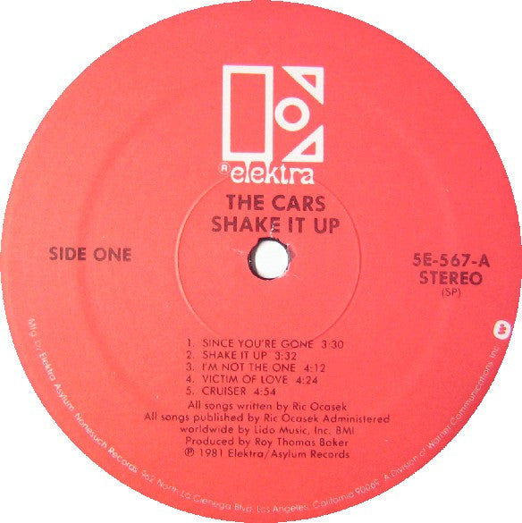 The Cars – Shake It Up