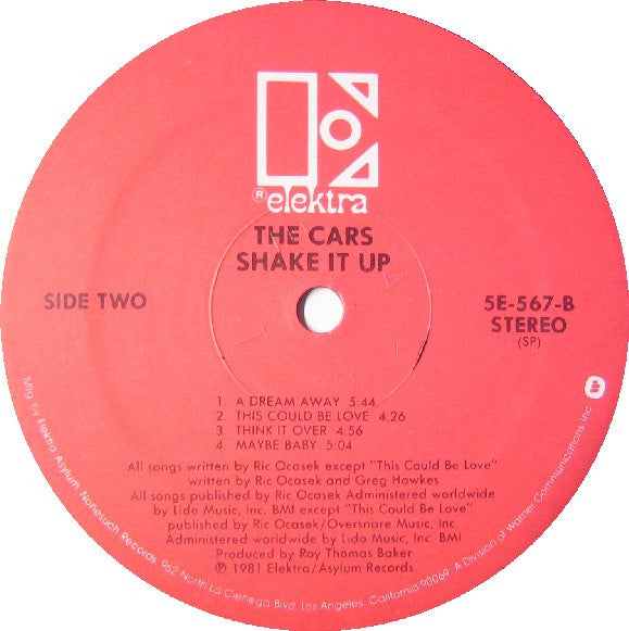 The Cars – Shake It Up