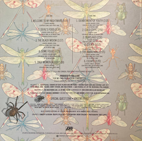 Alice Cooper (2) – Welcome To My Nightmare - Used