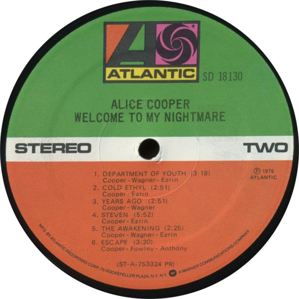 Alice Cooper (2) – Welcome To My Nightmare - Used