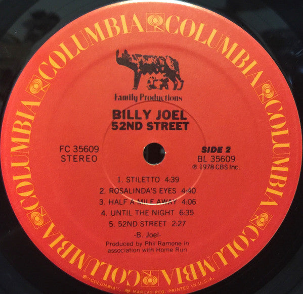 Billy Joel – 52nd Street