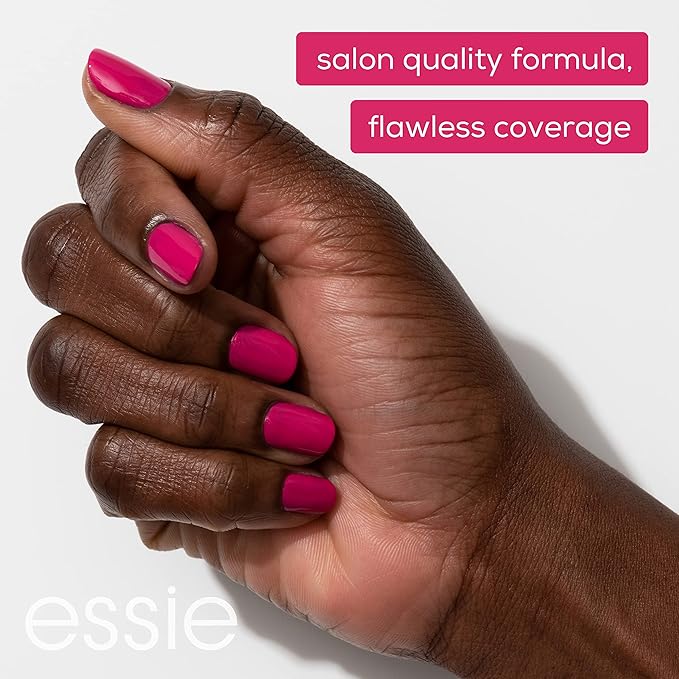 essie nail polish, ferris of them all collection, muted orange-red nail color with a shimmer finish, make no concessions, 0.4600 fl. oz. Pack (2)