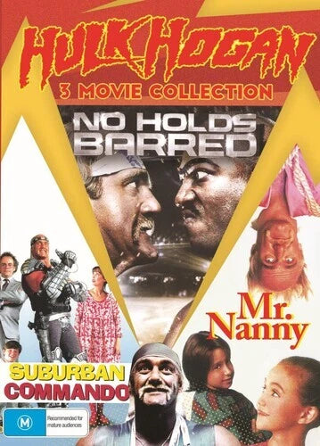 Hulk Hogan 3 Movie Collection (No Holds Barred / Mr Nanny / Suburban Commando)