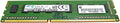 Close-up shows a Samsung 4GB HP computer RAM module, highlighting its gold pins and circuit board details.

