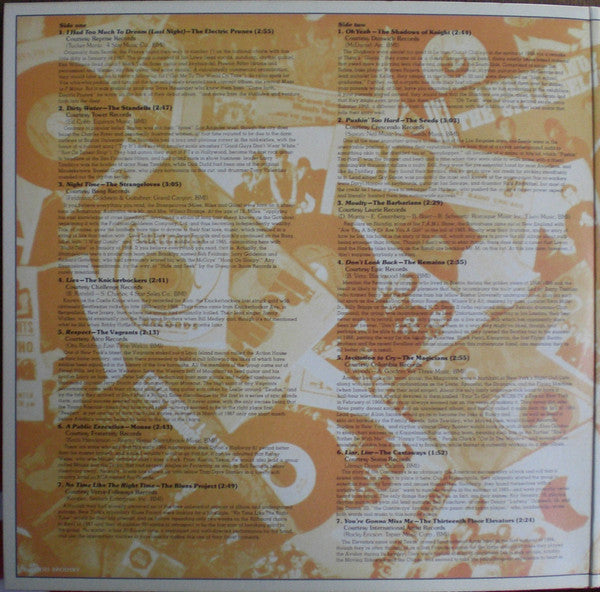 Various – Nuggets: Original Artyfacts From The First Psychedelic Era 1965-1968