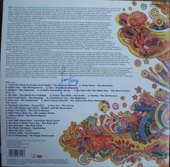 Various – Nuggets: Original Artyfacts From The First Psychedelic Era 1965-1968