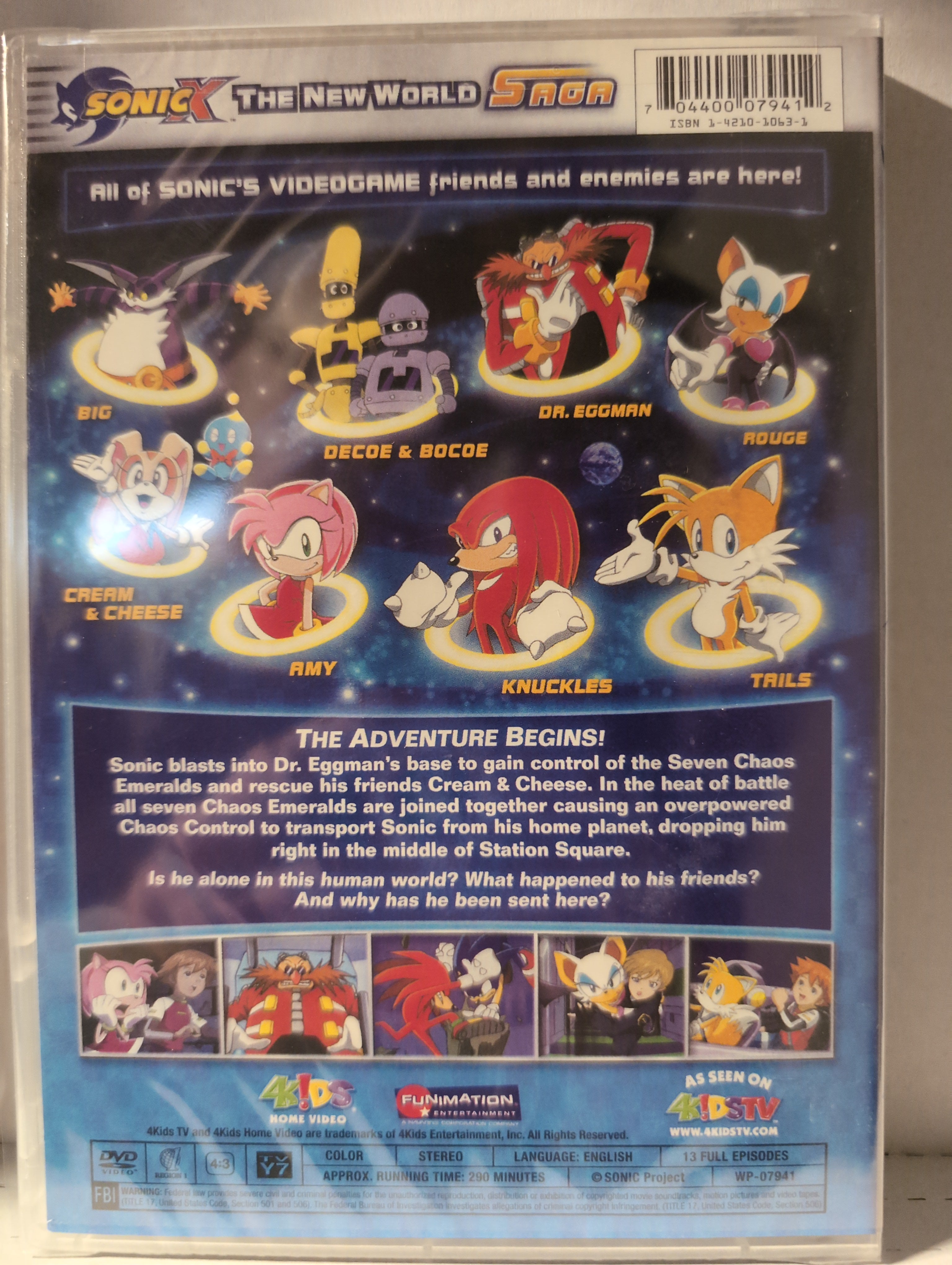 Sonic X: The New World Saga- Season 1