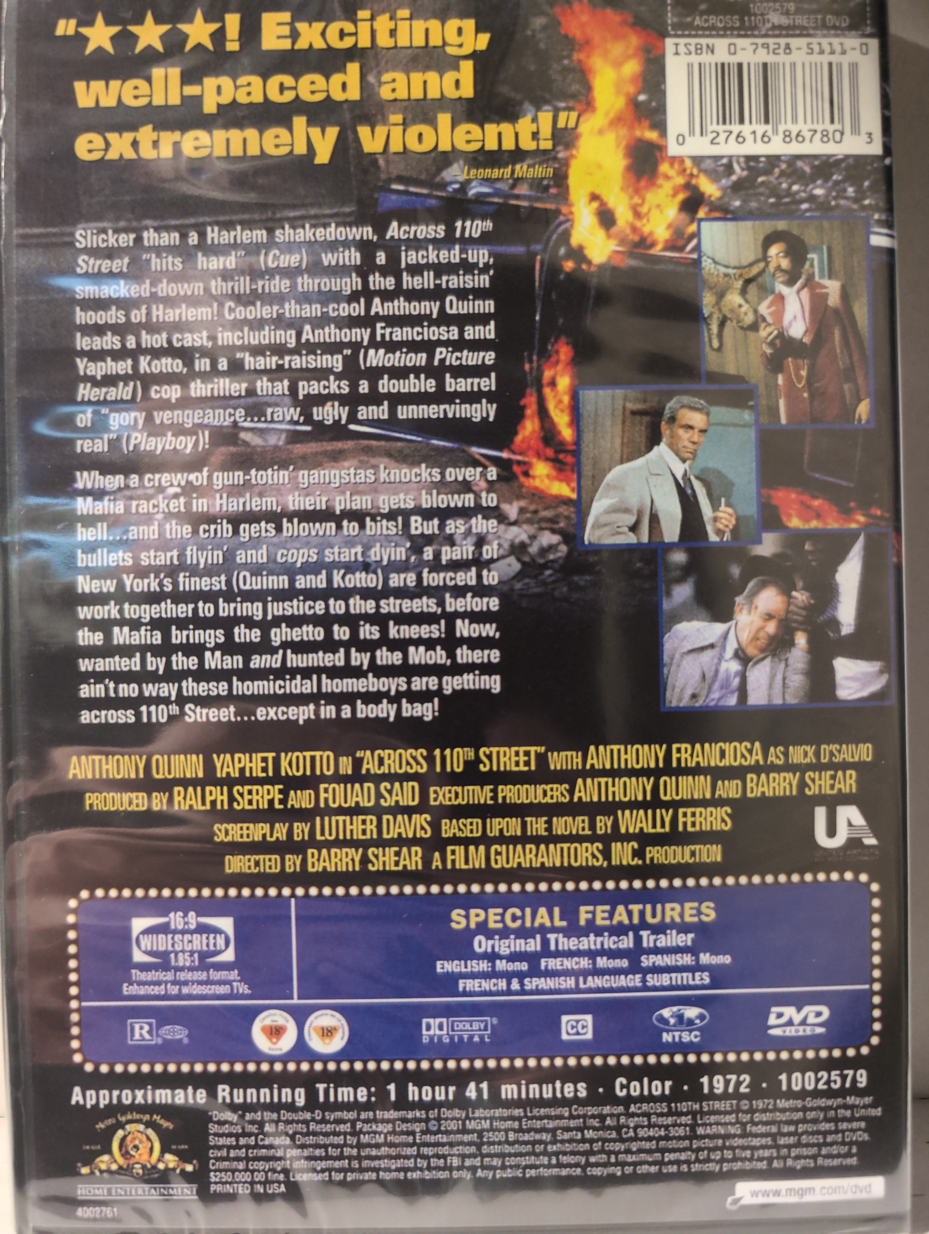 Across 110th Street [DVD]