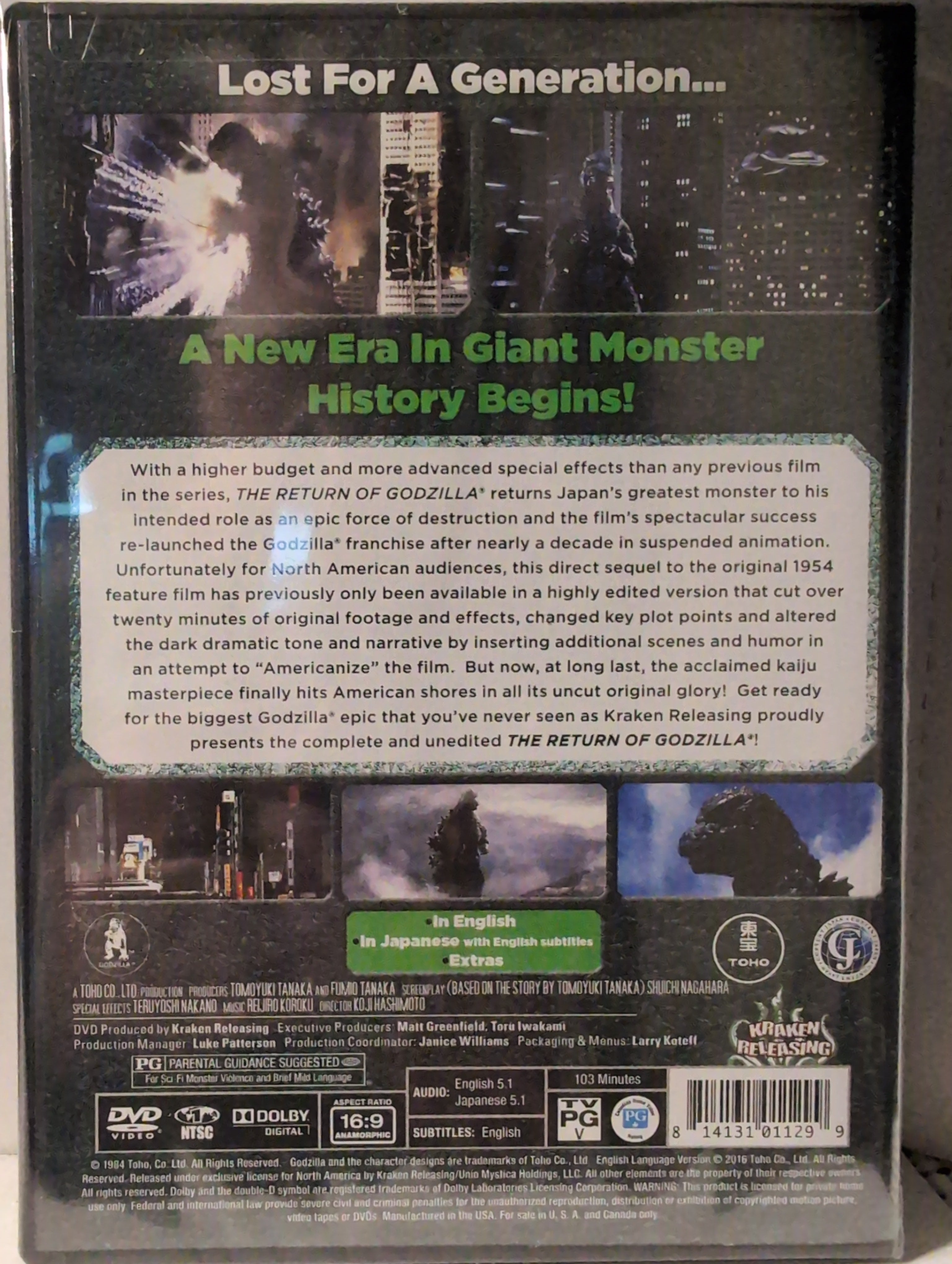 The Return of Godzilla