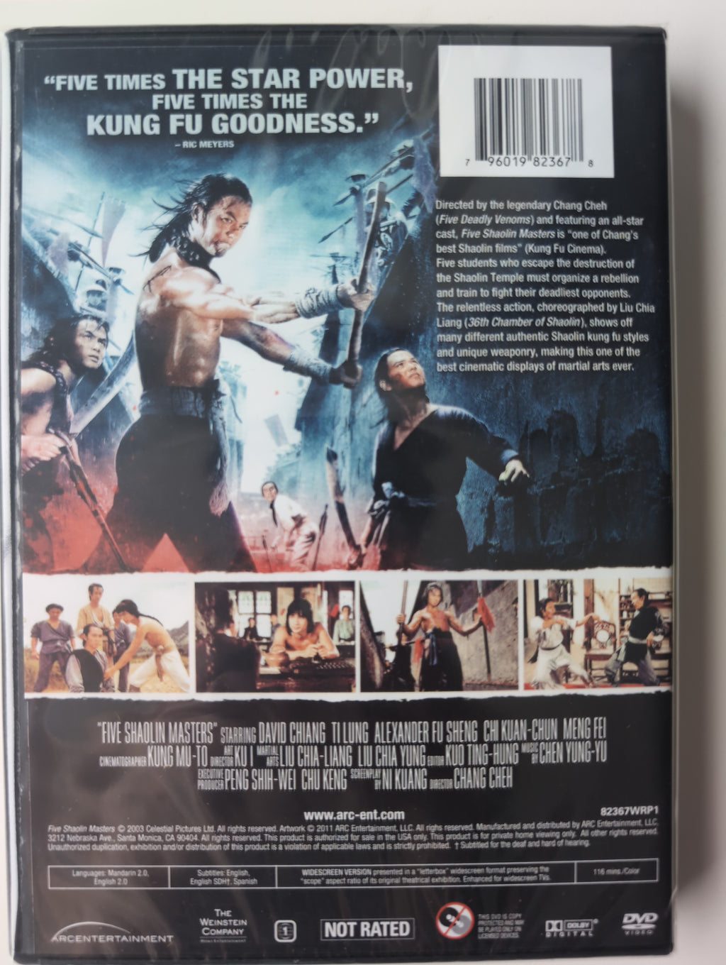 Five Shaolin Masters