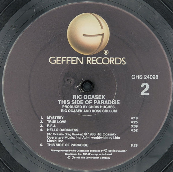 Ric Ocasek – This Side Of Paradise - USED