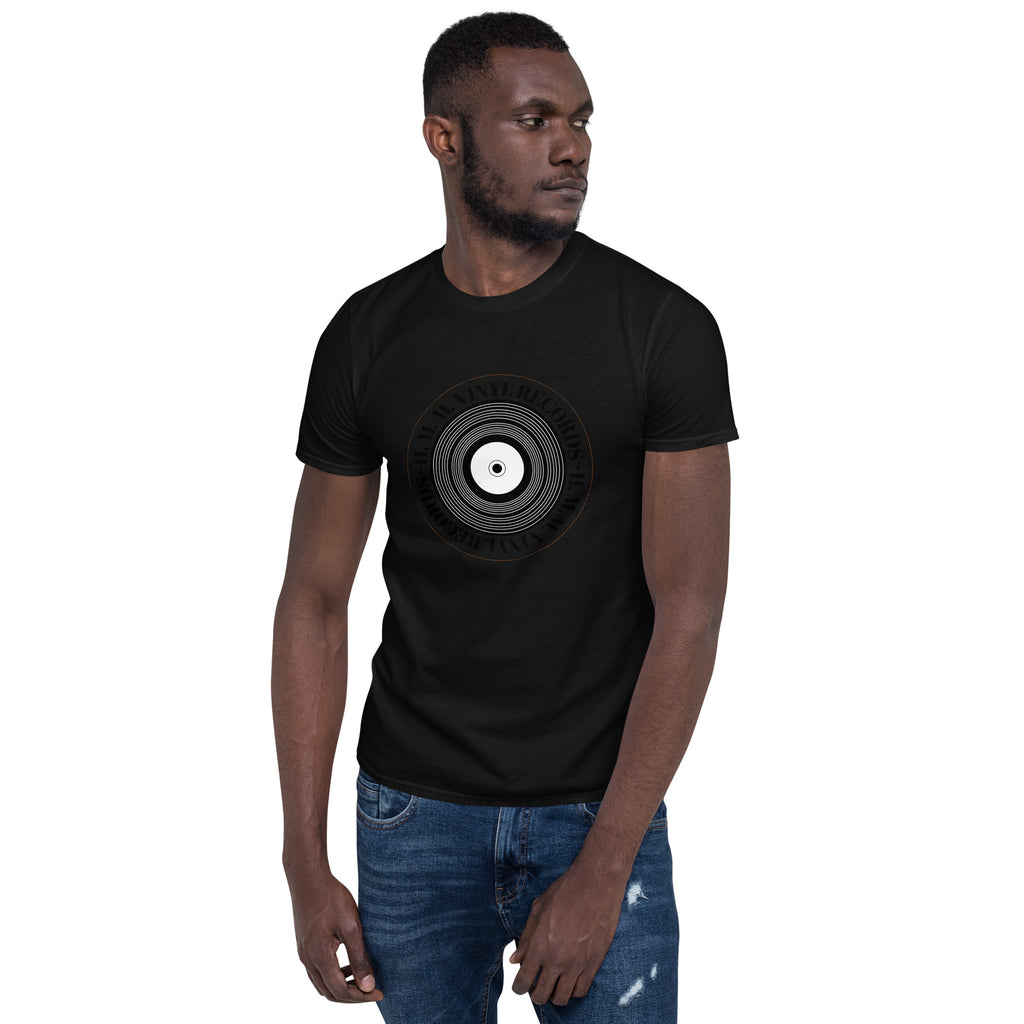 HMM Vinyl Records T-Shirt Front Logo