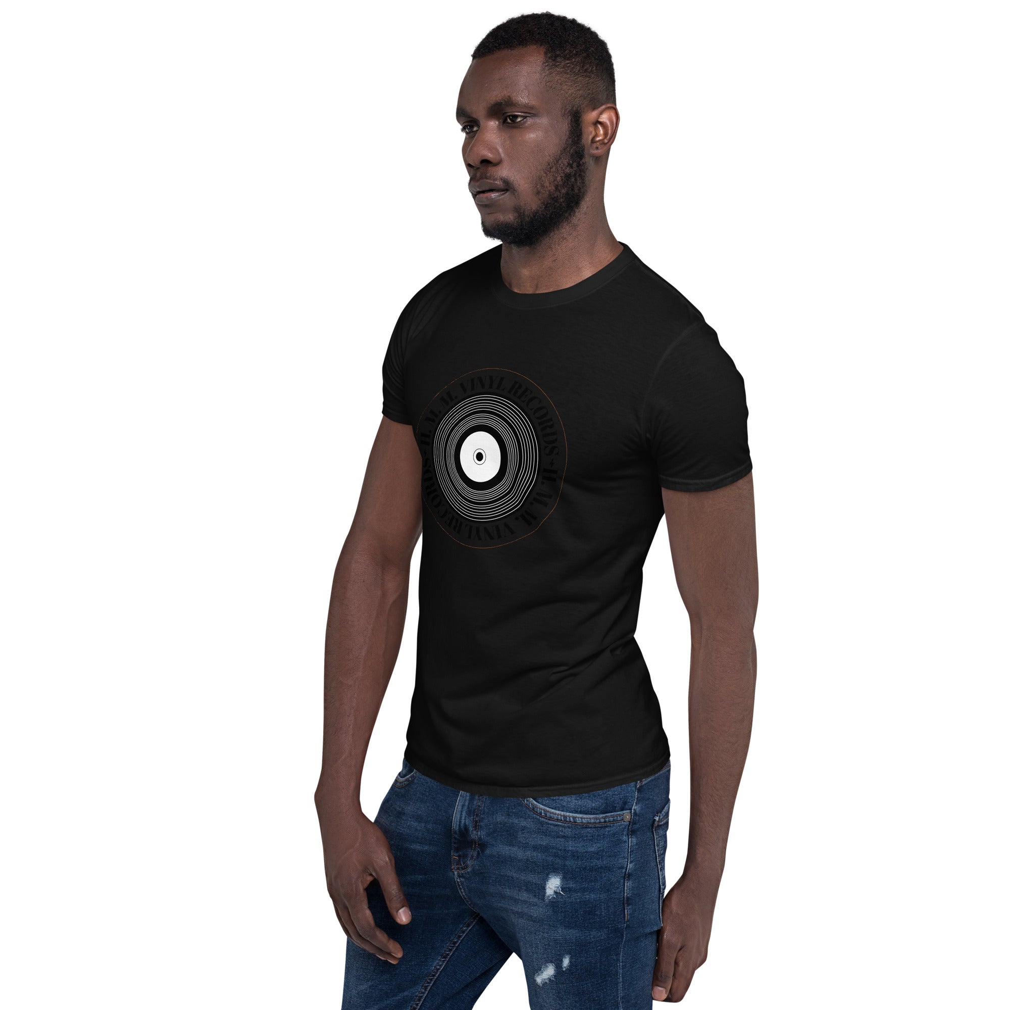 HMM Vinyl Records T-Shirt Front Logo