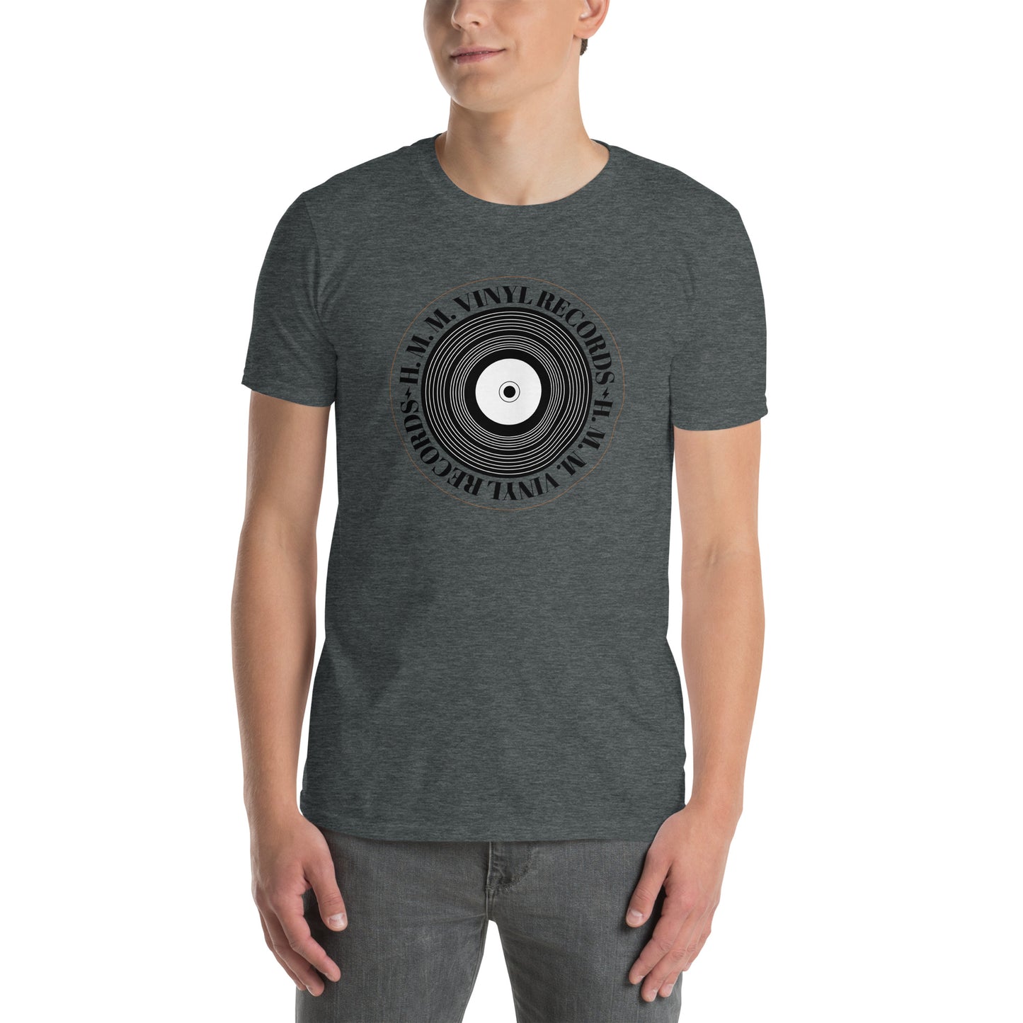 HMM Vinyl Records T-Shirt Front Logo