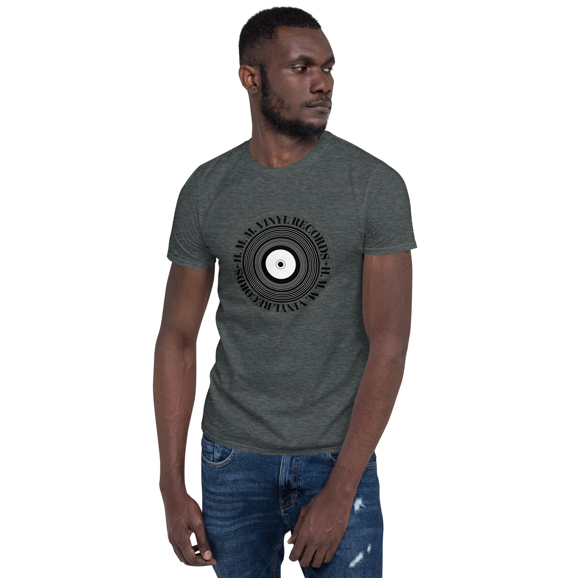 HMM Vinyl Records T-Shirt Front Logo