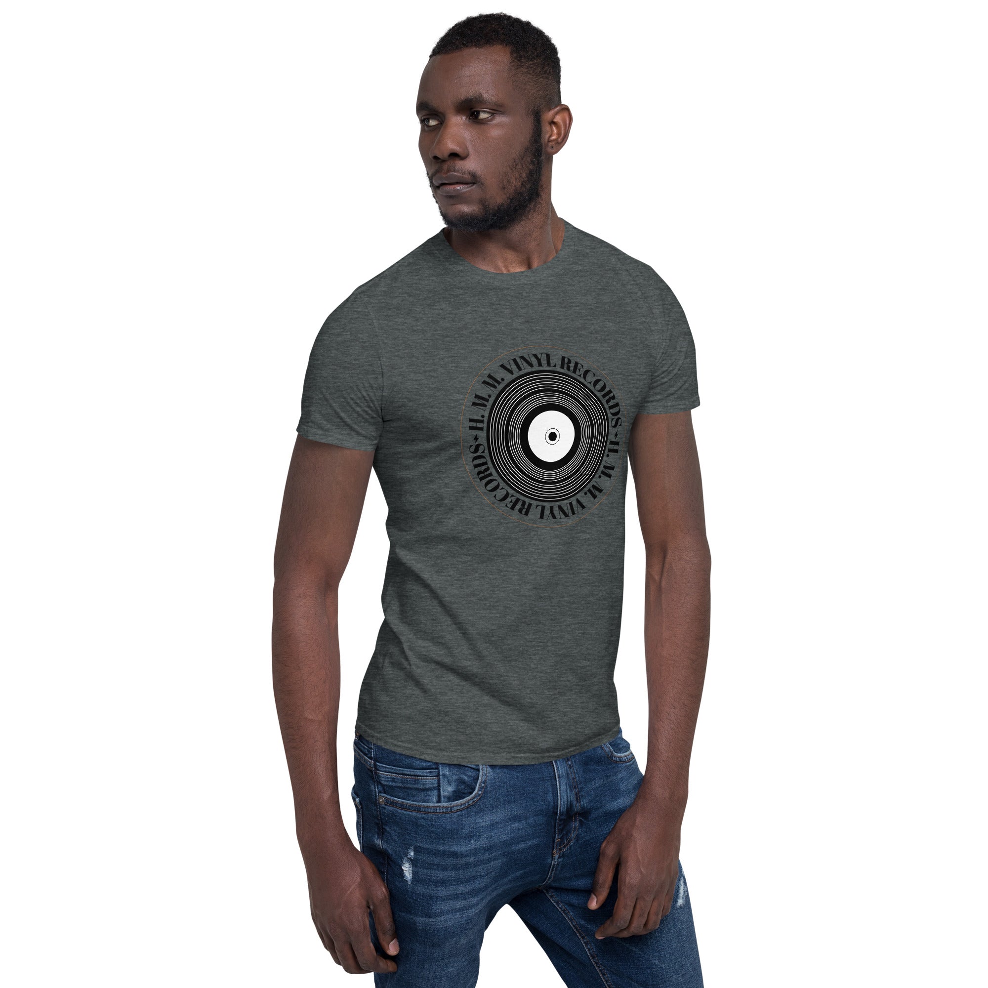 HMM Vinyl Records T-Shirt Front Logo
