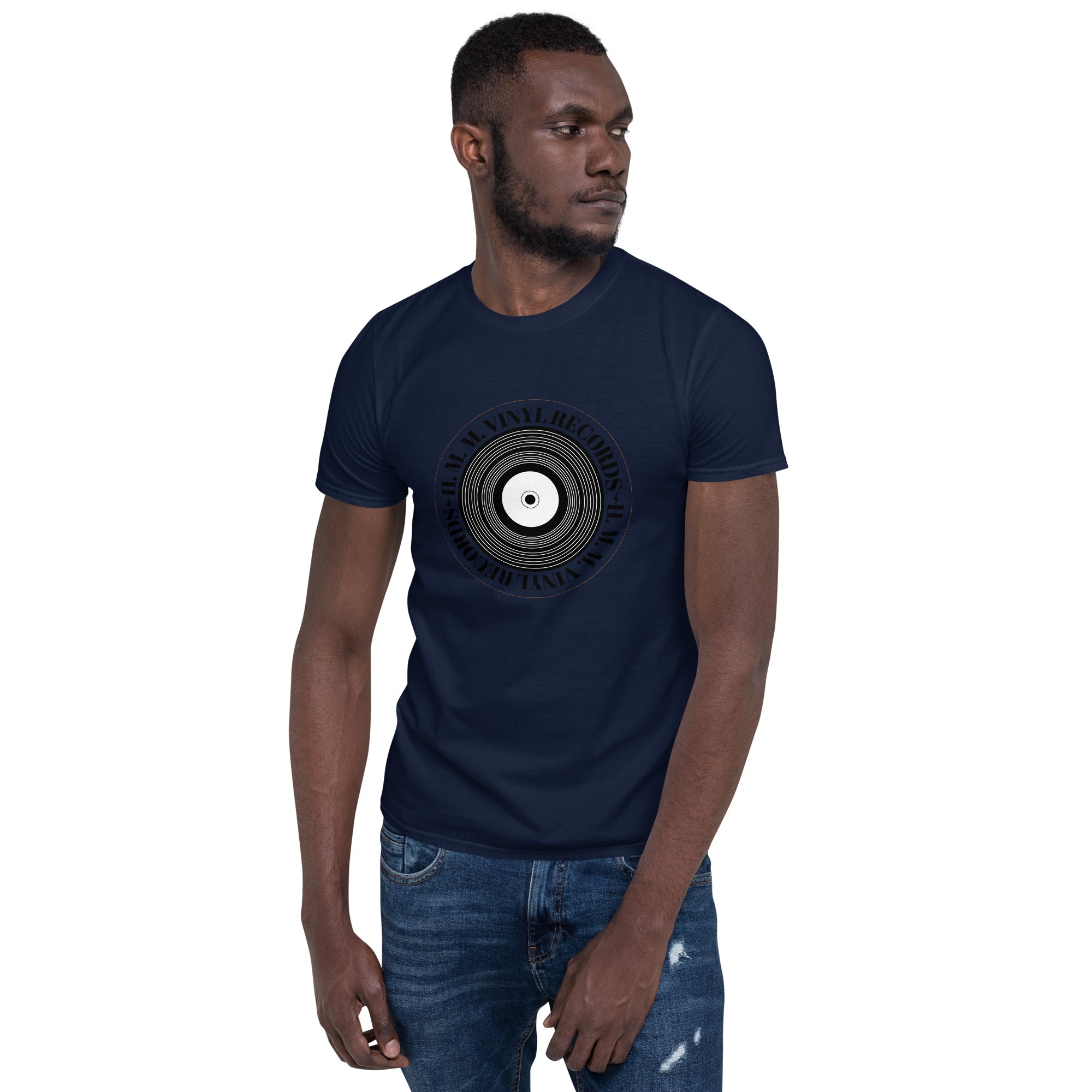 HMM Vinyl Records T-Shirt Front Logo