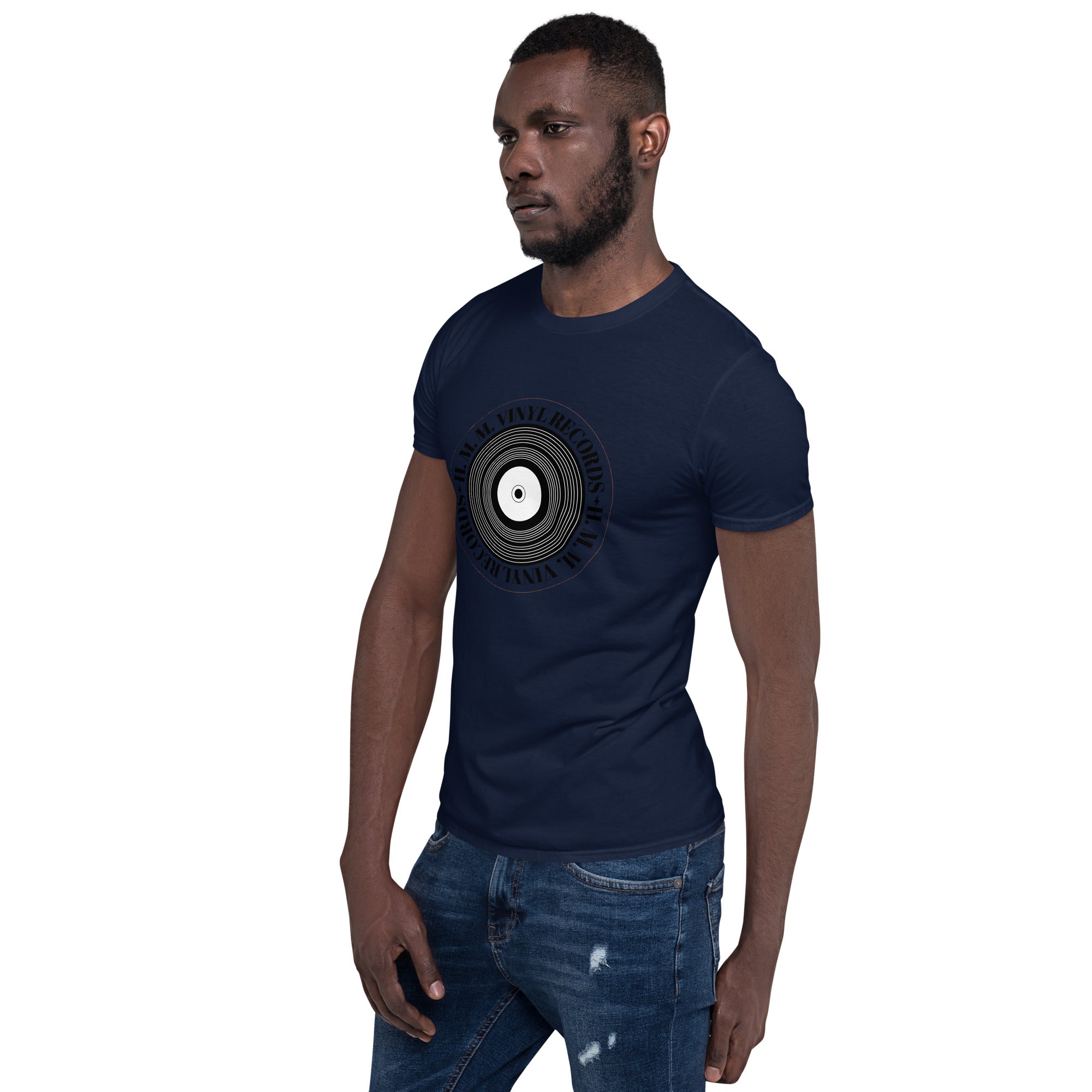 HMM Vinyl Records T-Shirt Front Logo