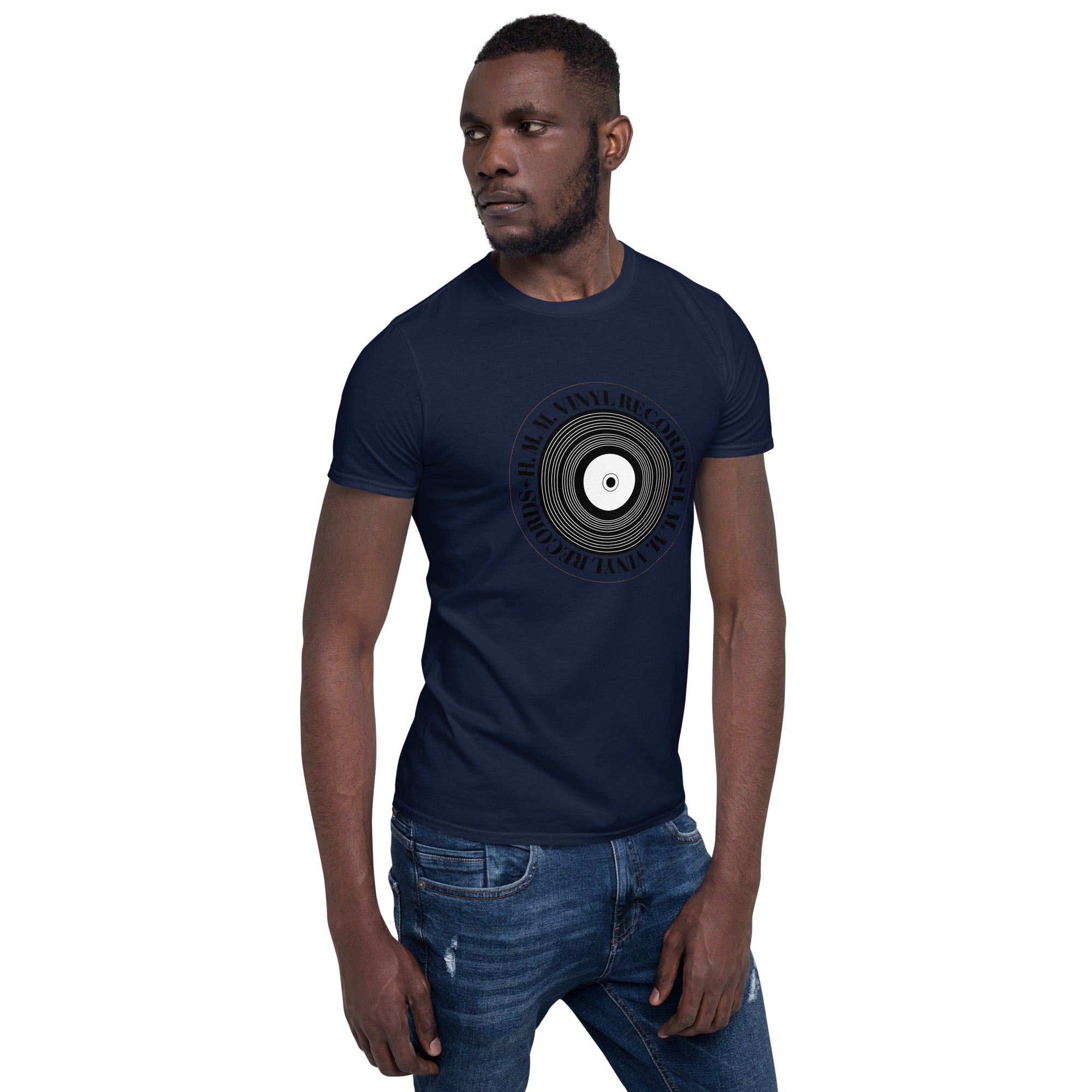 HMM Vinyl Records T-Shirt Front Logo