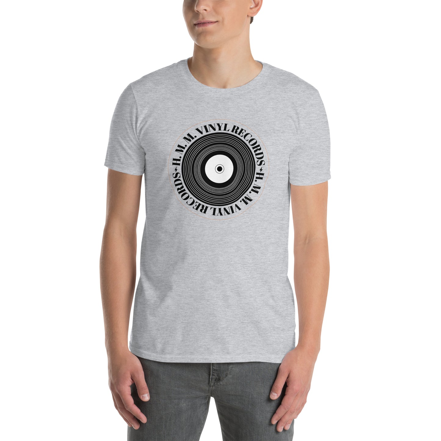 HMM Vinyl Records T-Shirt Front Logo