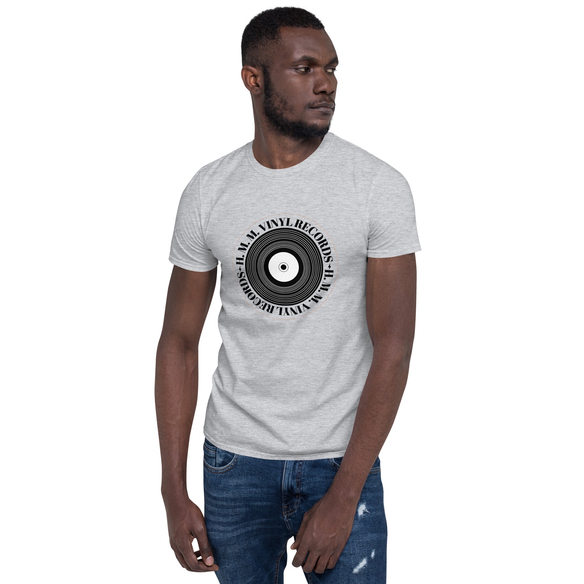 HMM Vinyl Records T-Shirt Front Logo