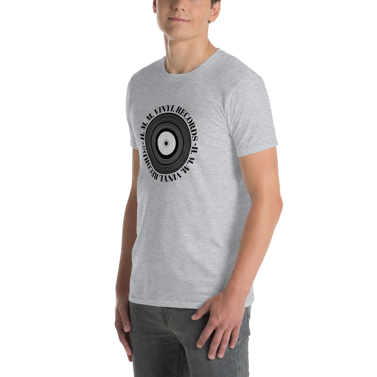 HMM Vinyl Records T-Shirt Front Logo