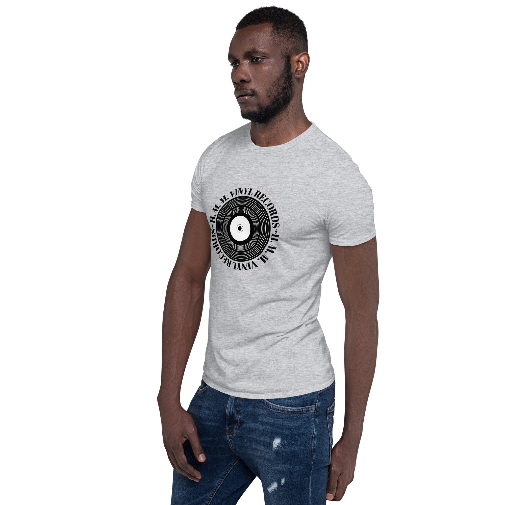 HMM Vinyl Records T-Shirt Front Logo