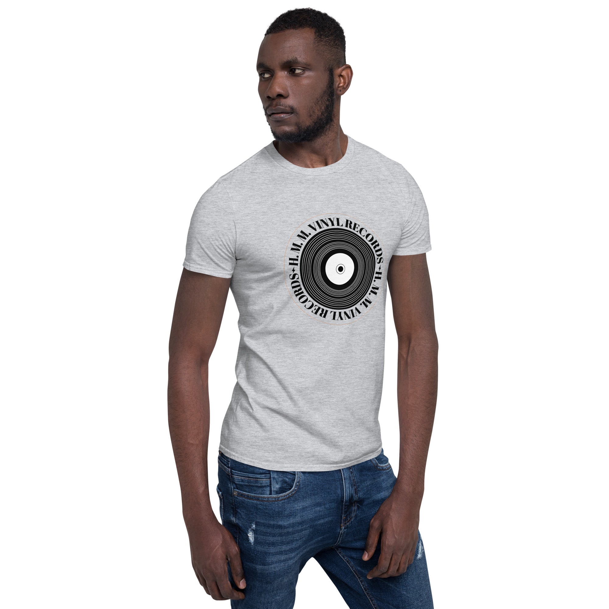 HMM Vinyl Records T-Shirt Front Logo