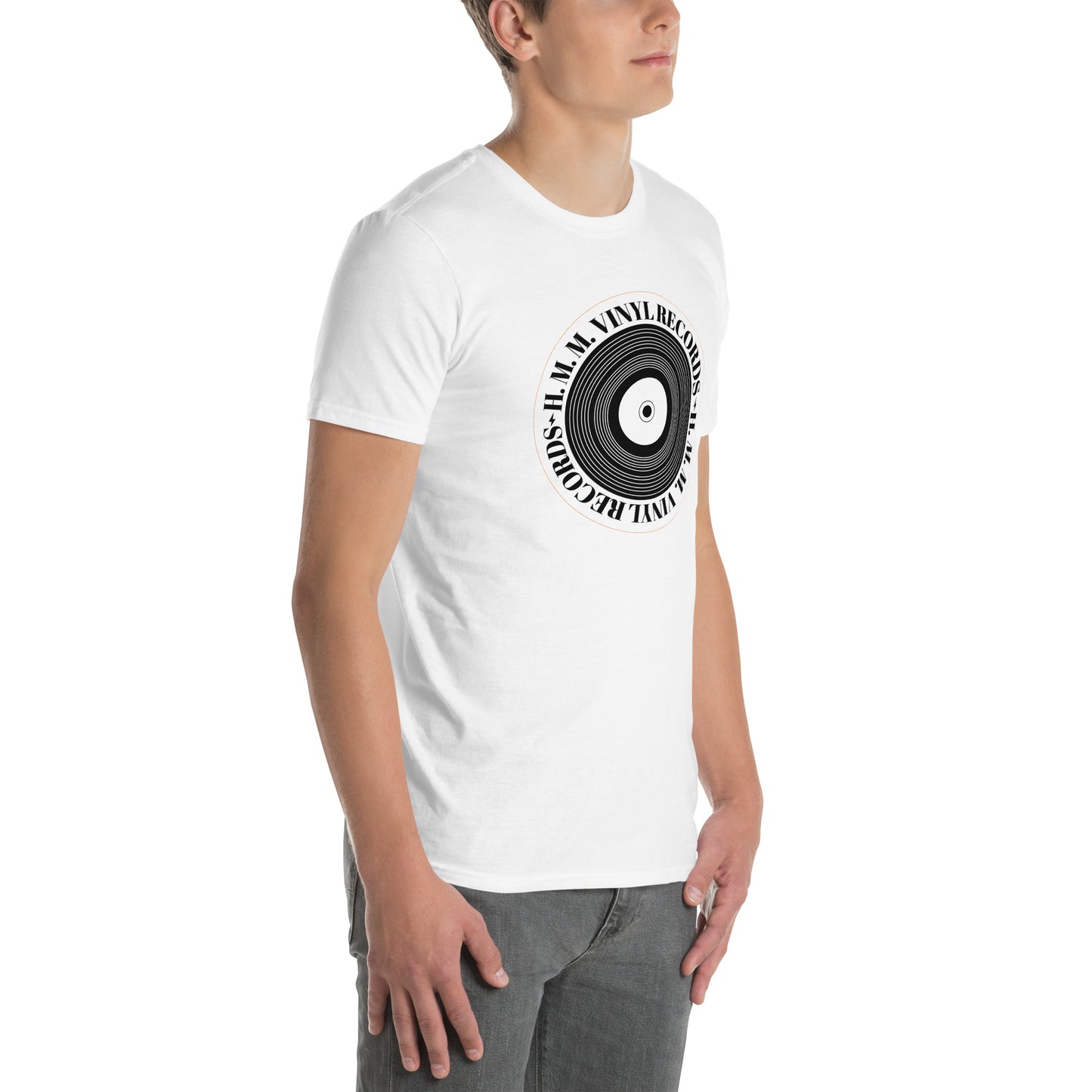 HMM Vinyl Records T-Shirt Front Logo