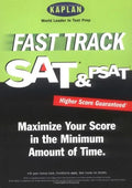 Kaplan's Fast Track SAT & PSAT guide promises to maximize your test scores quickly.
