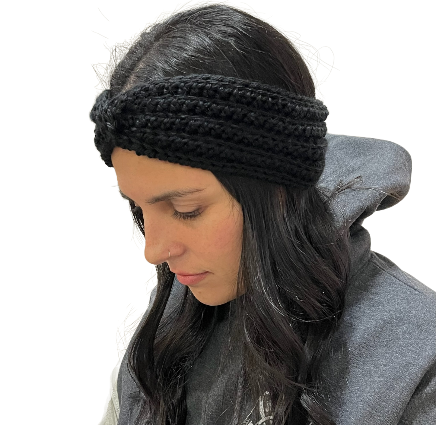 Ear Warmer / Crochet head warmer/Twisted Headband / Timberline Twist Headwarmer /  Headband