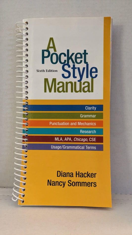 Pocket Style Manual Spiral-bound – January 1, 2012