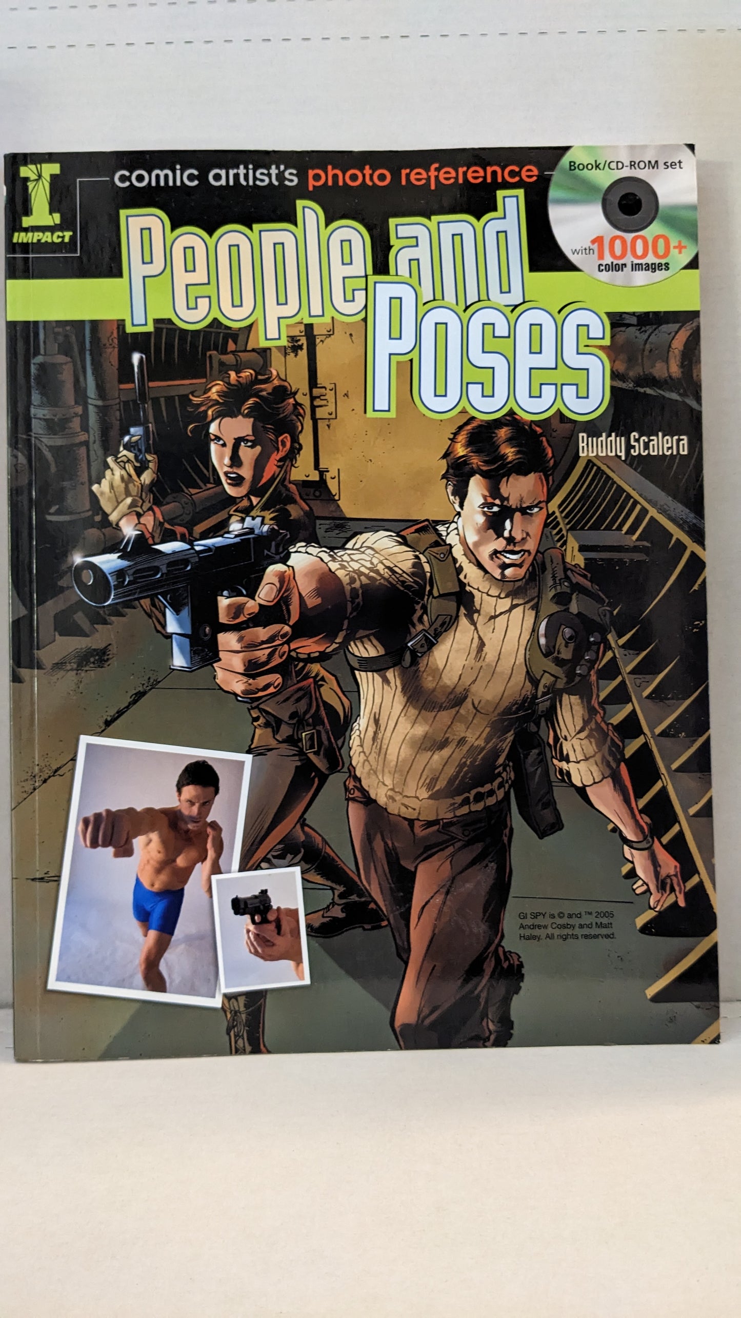 Comic Artist's Photo Reference - People & Poses: Book/CD Set with 1000+ Color Images Paperback – May 24, 2006