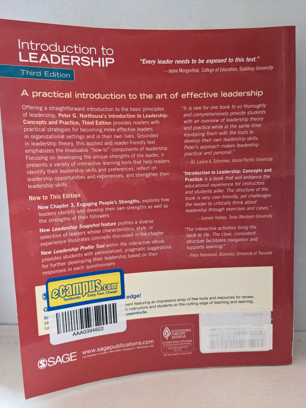 Introduction to Leadership: Concepts and Practice Third Edition